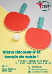 Découvrir le tennis de table